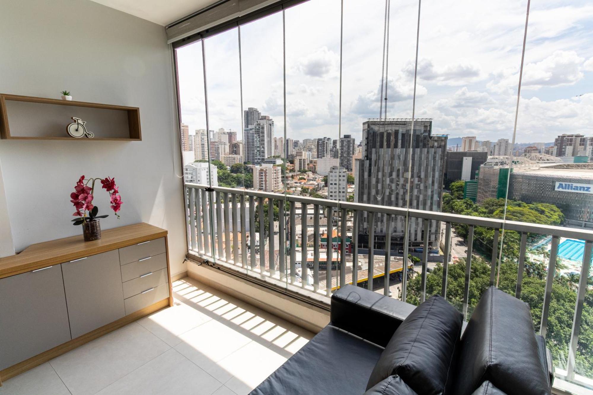 Com Vista Incrivel Allianz Parque Com Estacionamento Apartment Sao Paulo